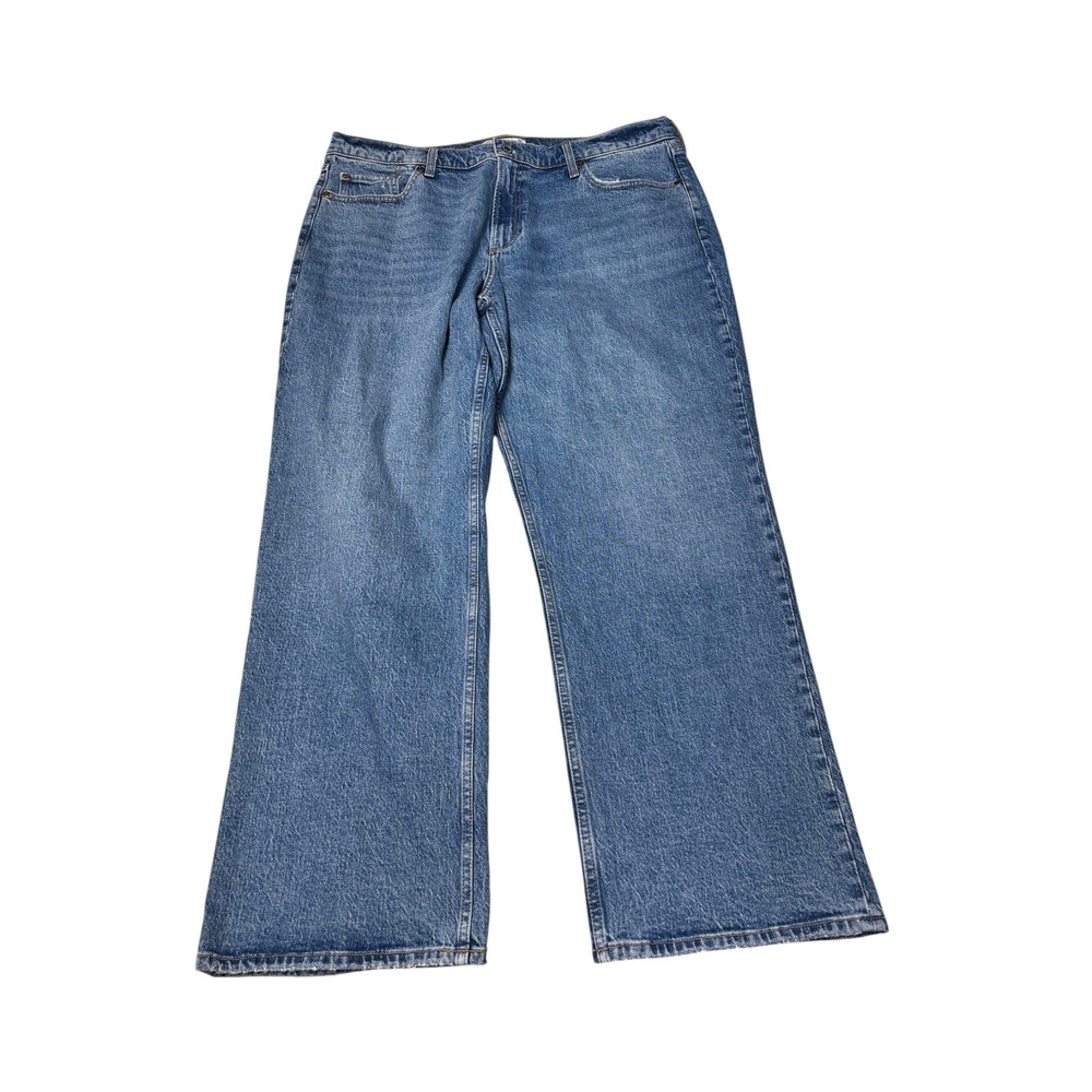 NWT Abercrombie & Fitch Curve Love The Baggy Low Rise Womens 33 16R W39 L31